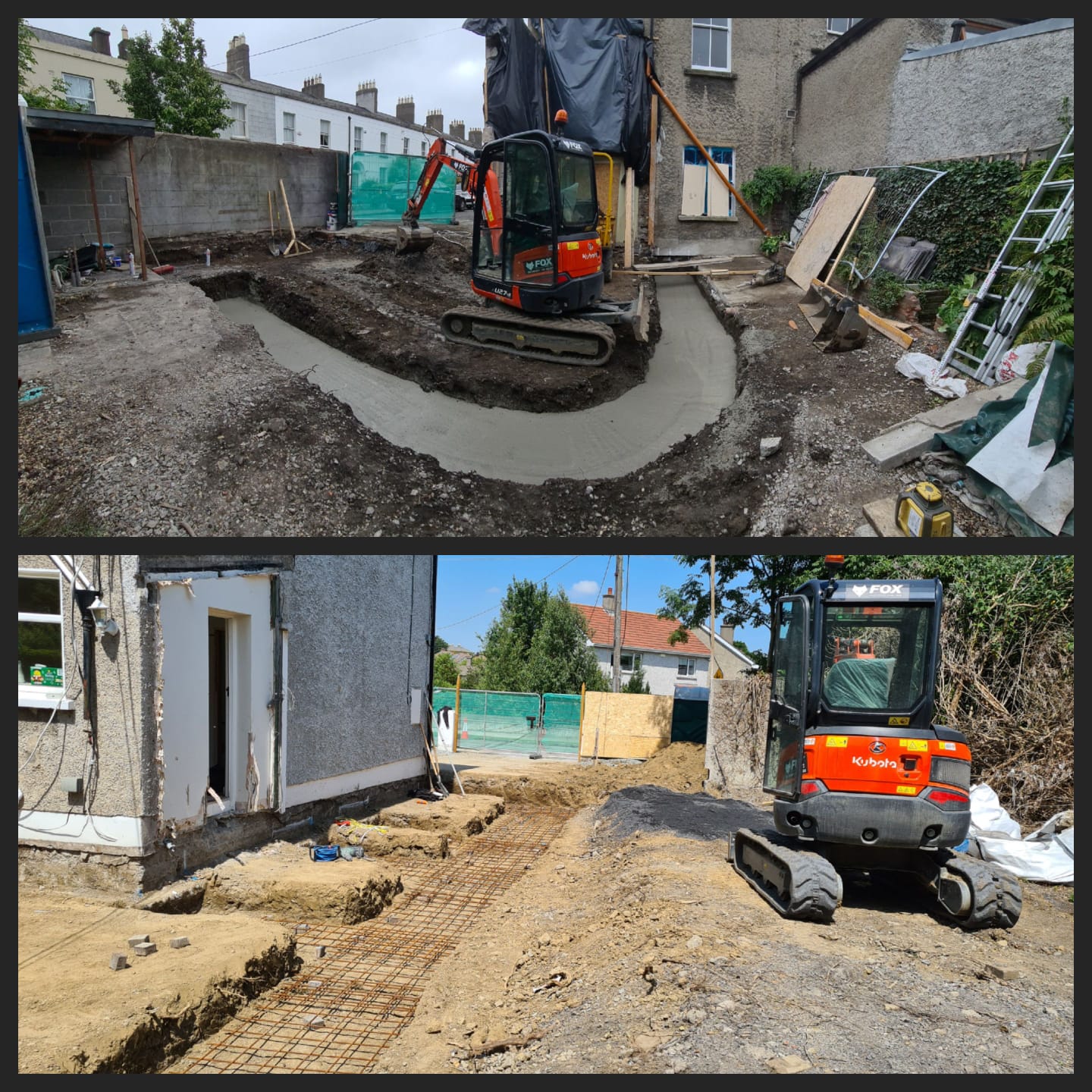 Demolition and Groundworks completed in Dublin